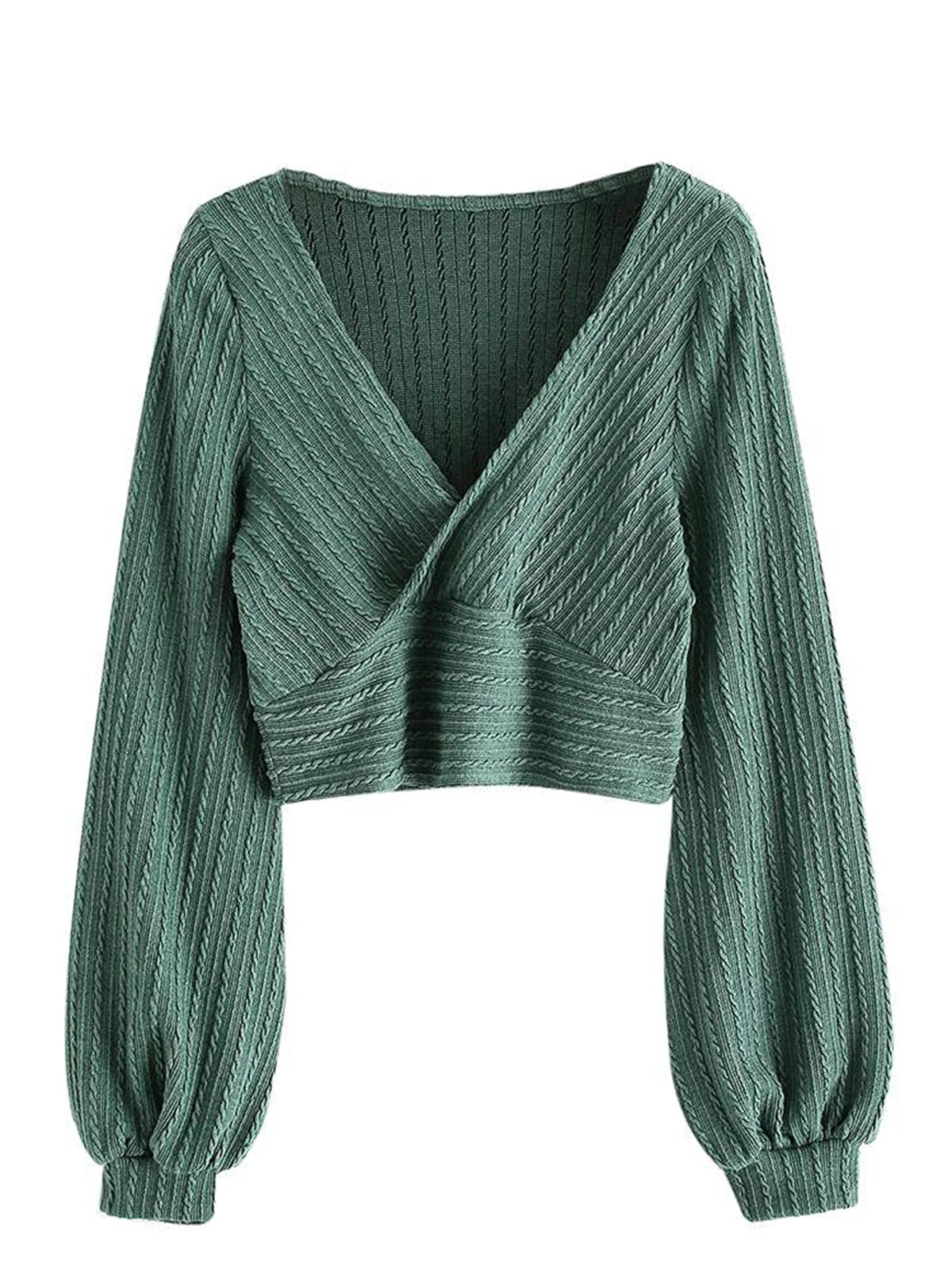 2026 Ribbed Knit Sweater