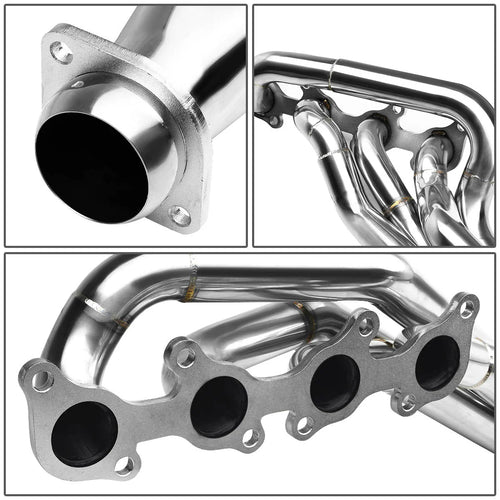 11-16 Ford Mustang 5.0L 4-1 Long Tube Exhaust Headers - Stainless Steel