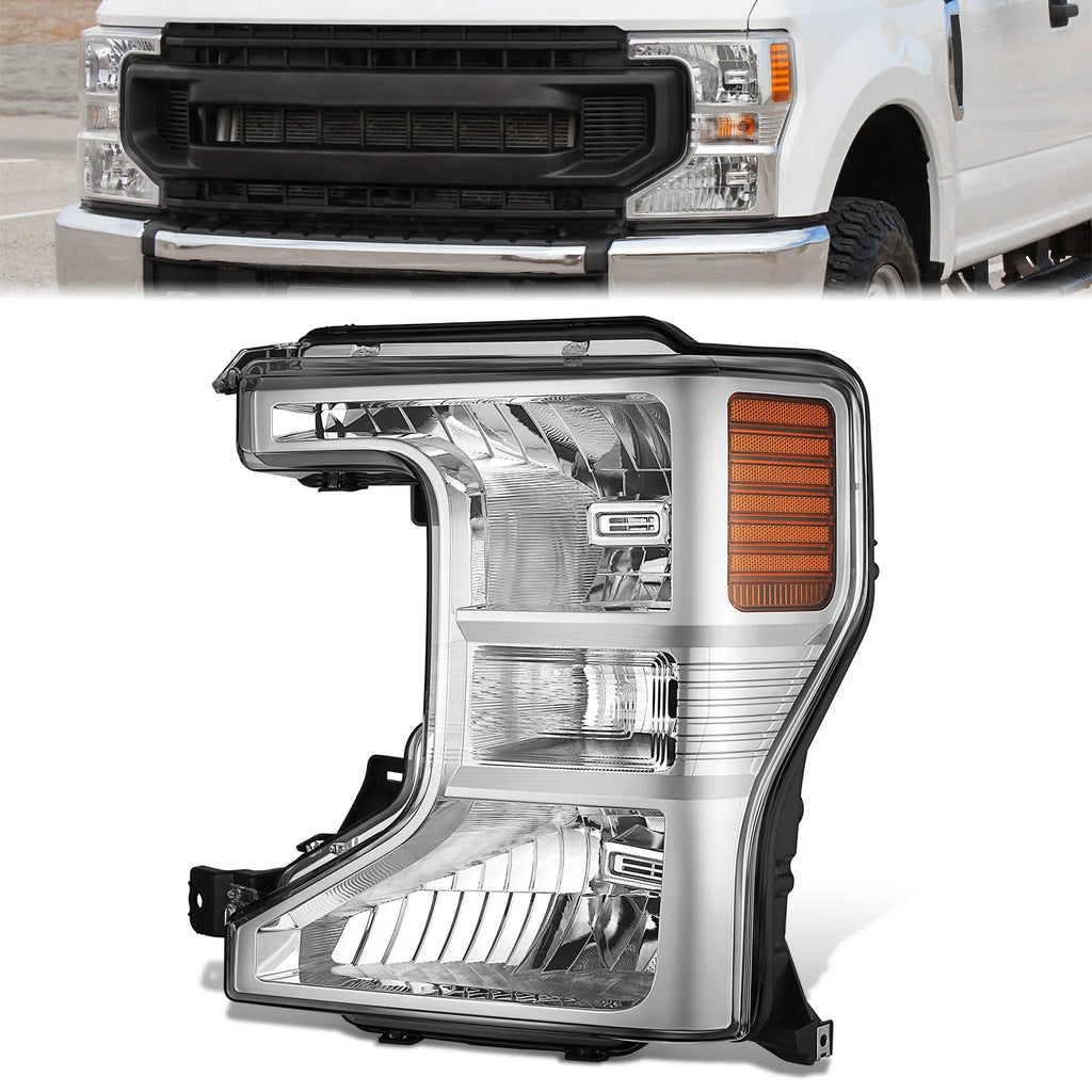 Factory Style Left Side Headlight20-22 Ford F-250 F-350 F-450 Super Duty