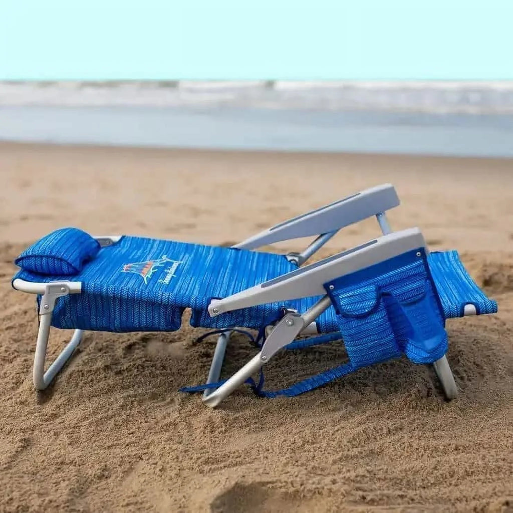 2026 Tommy Bahama Backpack Beach Chairs - (2 PACK Blue )
