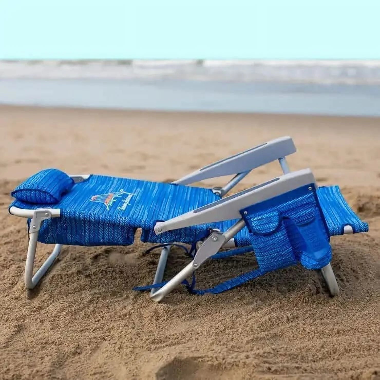 2026 Tommy Bahama Backpack Beach Chairs - (2 PACK Blue )