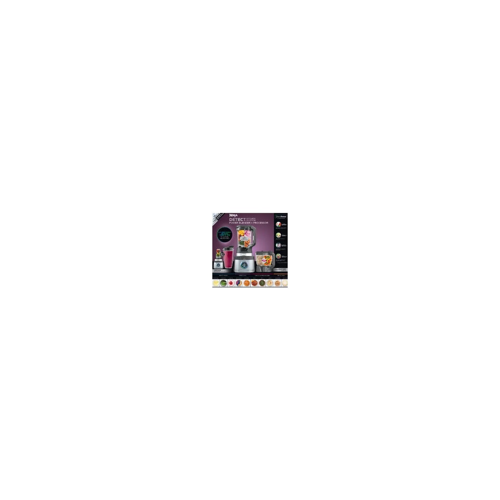 2026 Ninja Detect Kitchen System Power Blender + Processor with Blend Sense Technology, Silver, TB400