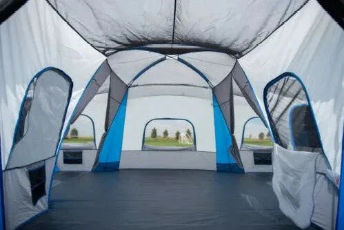 2026 Family cabin tent for 16 people with 3 rooms and 3 entrances