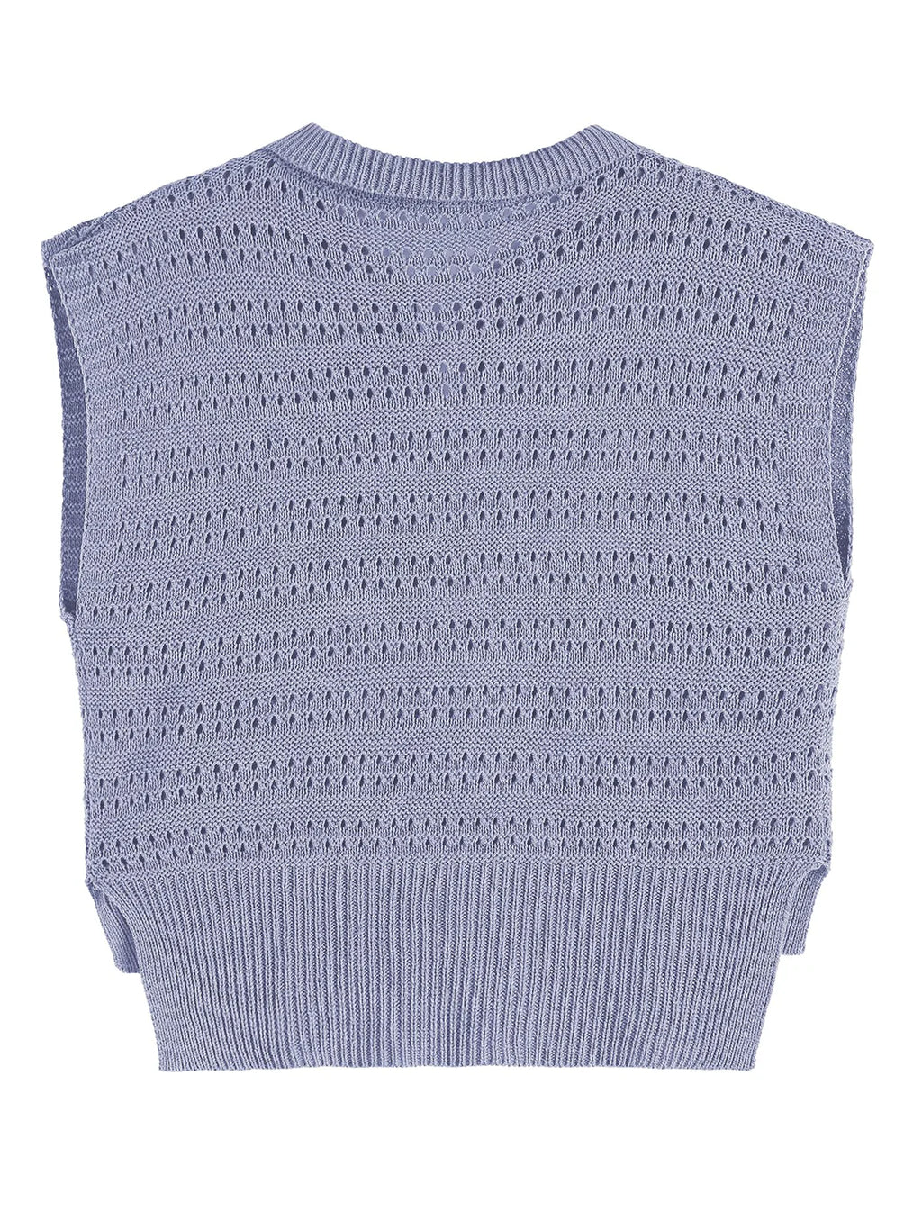 2026 Polo Sleeveless V-Neck Knit Sweater