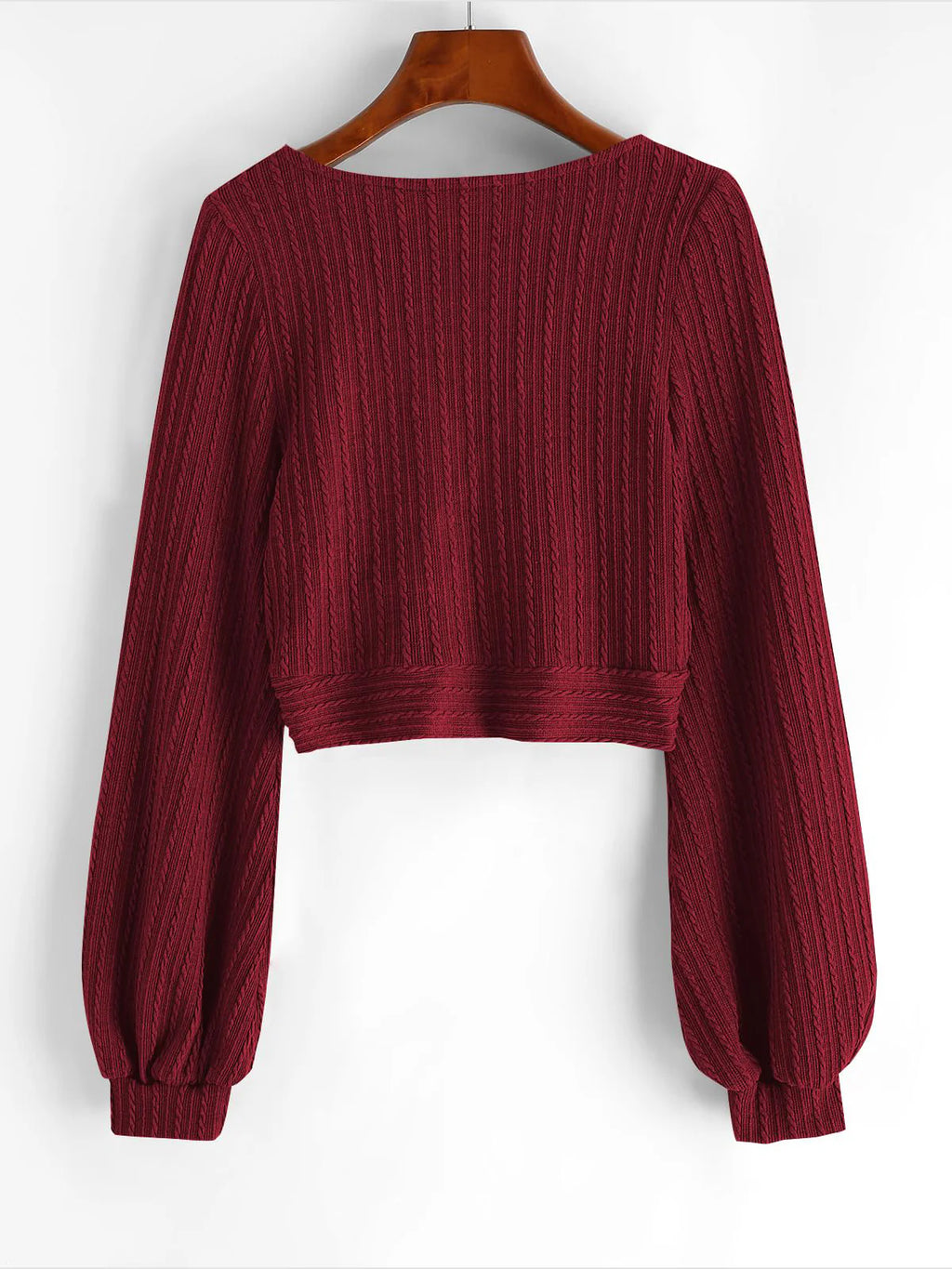 2026 Ribbed Knit Sweater