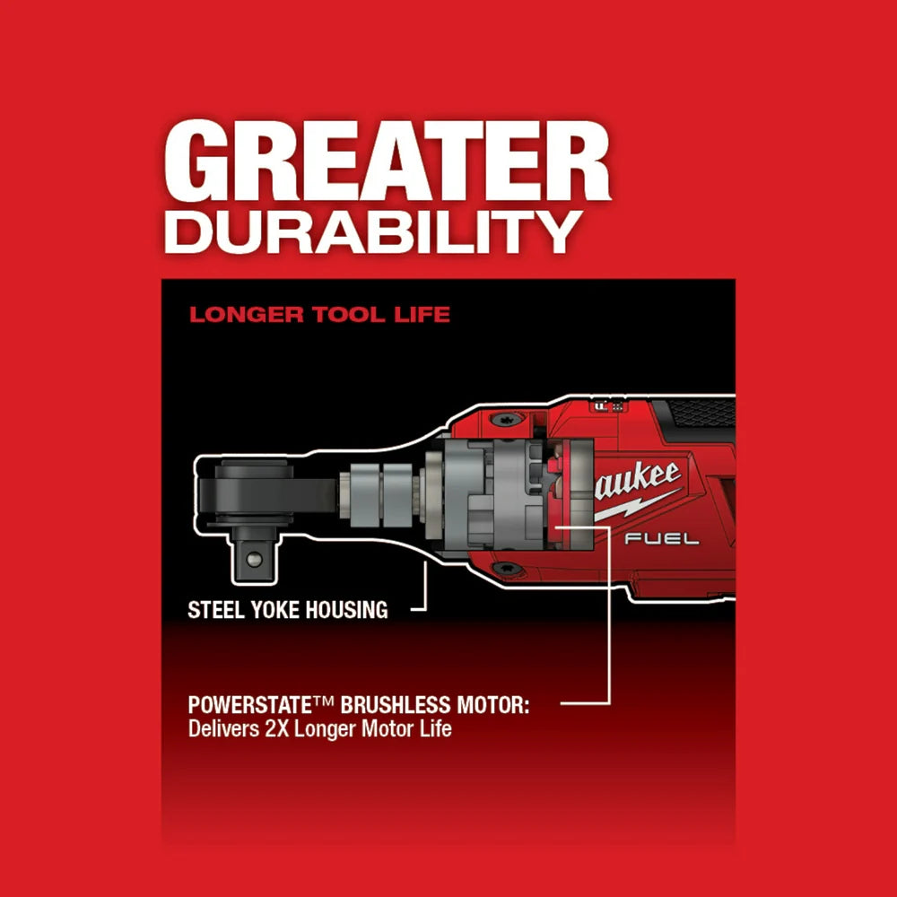 2026 Milwaukee 2567-22 M12 FUEL 12V 3/8" Brushless Li-Ion High Speed Ratchet Kit