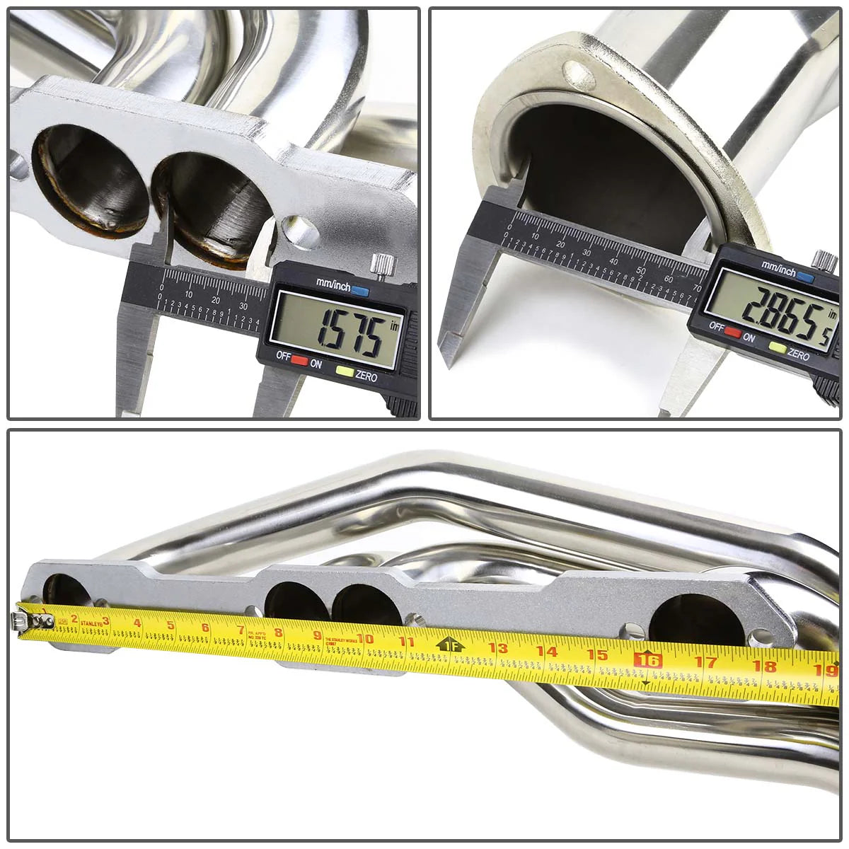 88-97 Chevy GMC C/K 1500-3500 Suburban 5.0L 5.7L V8 4-1 Exhaust Header - Stainless Steel