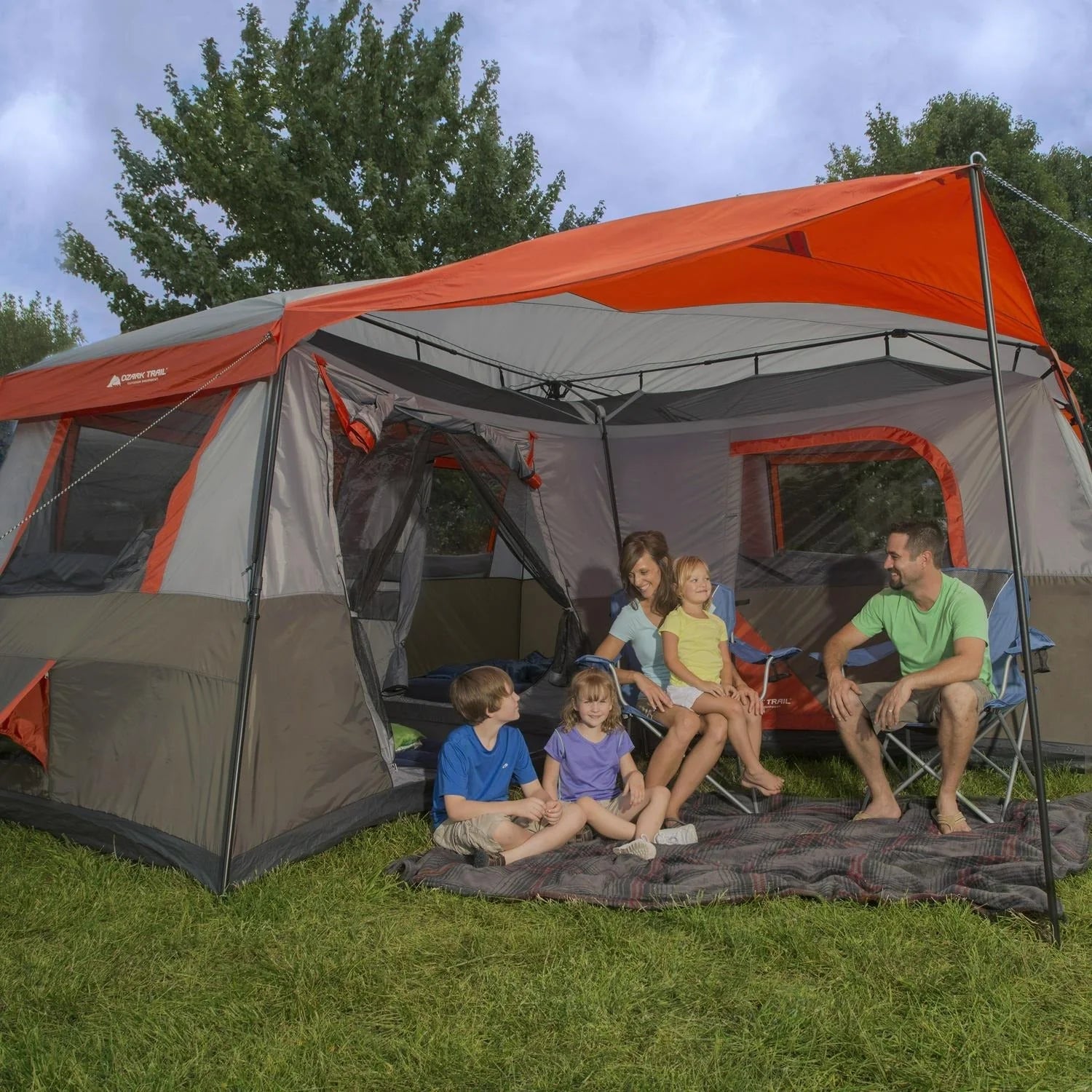 2026 Ozark Trail Instant Cabin Tent, sleeps 12 people