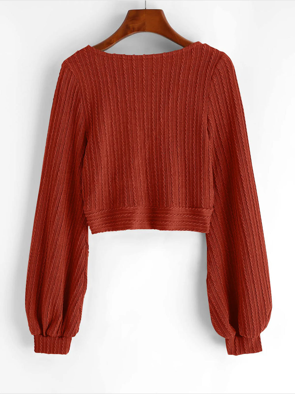 2026 Ribbed Knit Sweater