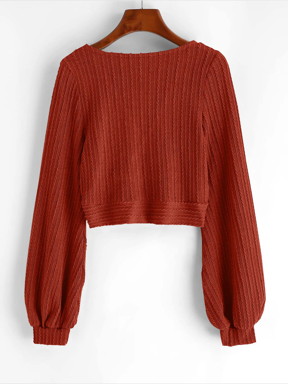 2026 Ribbed Knit Sweater
