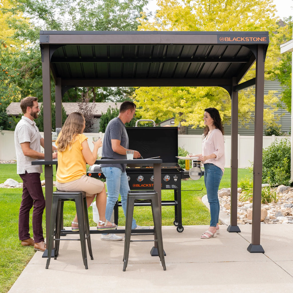 2026 Blackstone 5' x 8' Outdoor Griddle/Grill Pavilion Grill Gazebo