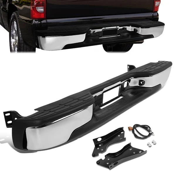Styleside Rear Step Bumper   99-07 Chevy Silverado GMC Sierra 1500 2500