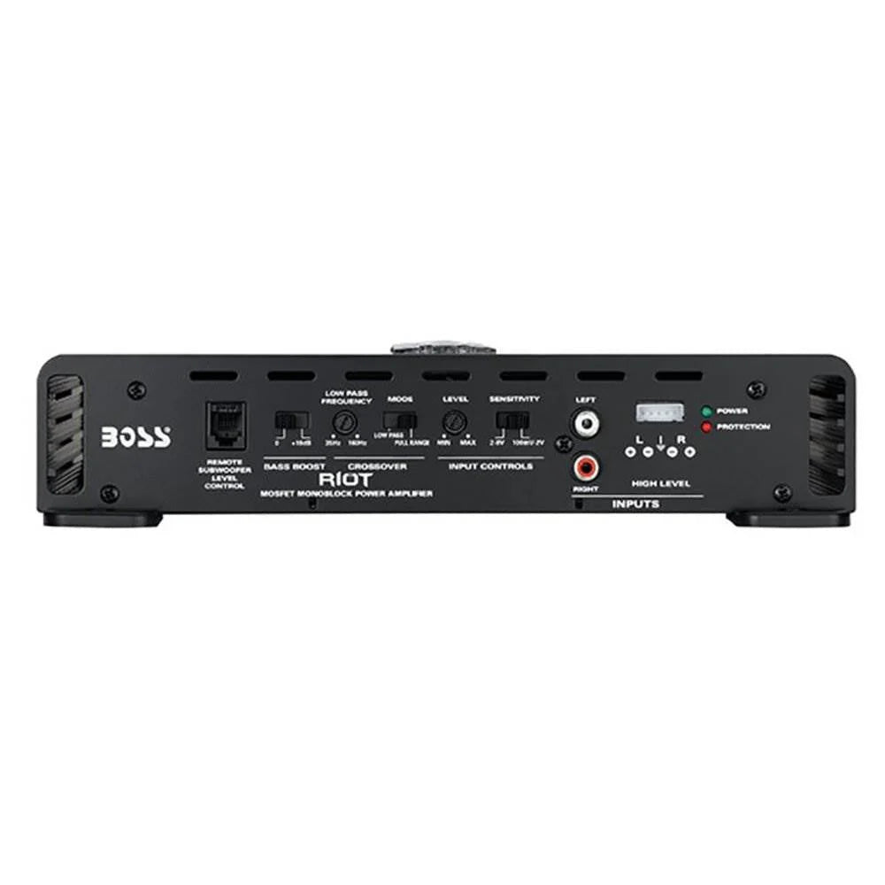 2026 12-inch car subwoofer with 1200W and 1100W amplifier including kit and capacitor