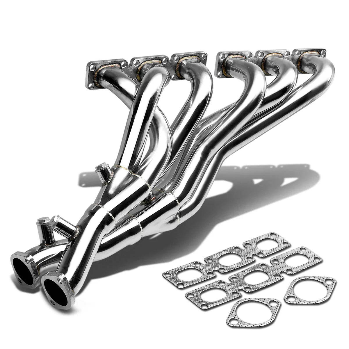 99-00 BMW E46 3-Series 96-00 E39 5-Series 2.5L 2.8L l6 3-1 Exhaust Headers - Stainless Steel