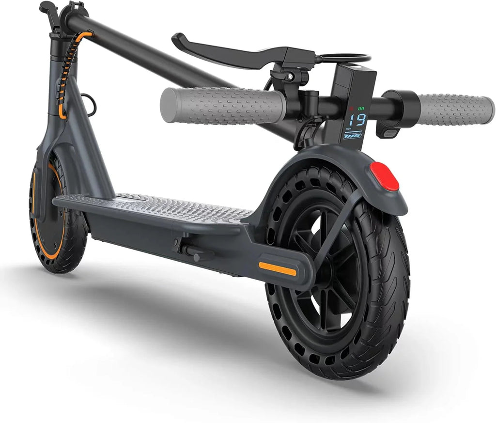 2026 Electric scooter, 350W/500W powerful motor, 8.5"/10" solid rubber tires, 19/22 mph, 28/21/12 mile range, dual brakes