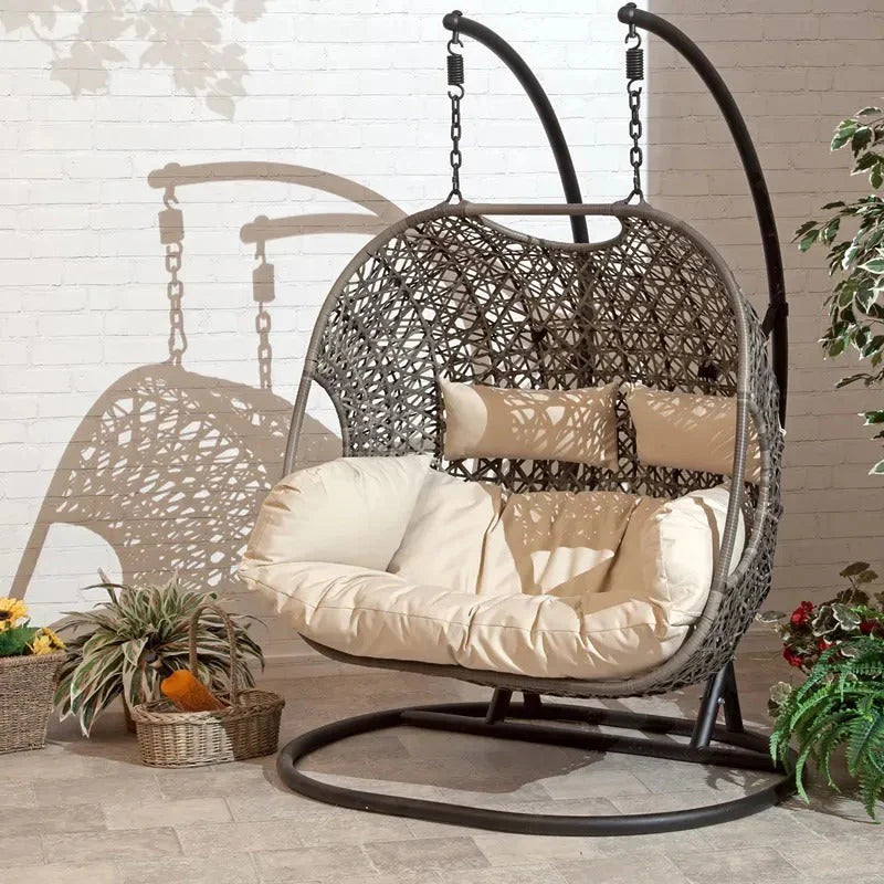 2026 2025 Patio wicker swing chair