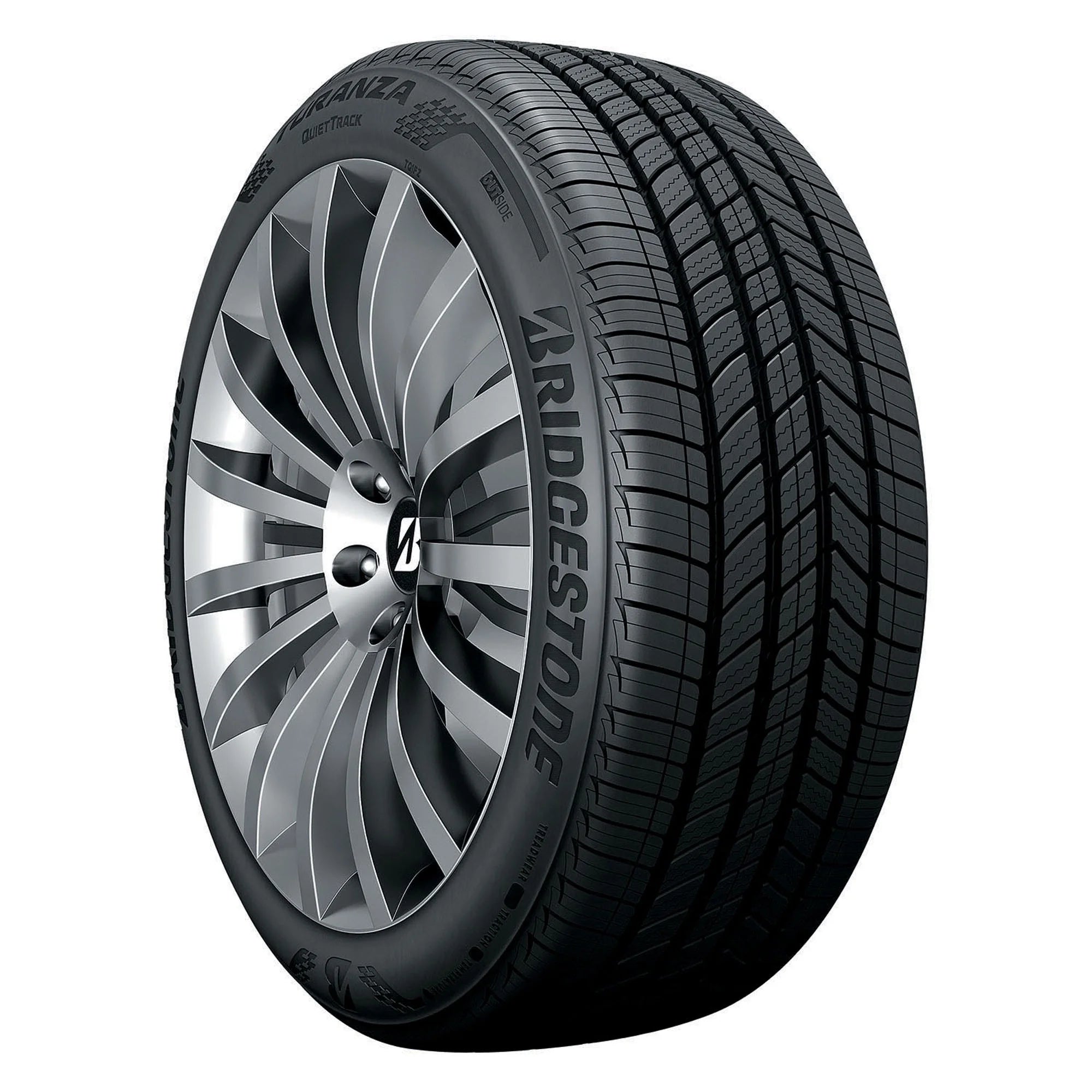 2026 Bridgestone Turanza QuietTrack All Season 225/45R17 91V Passenger Tire