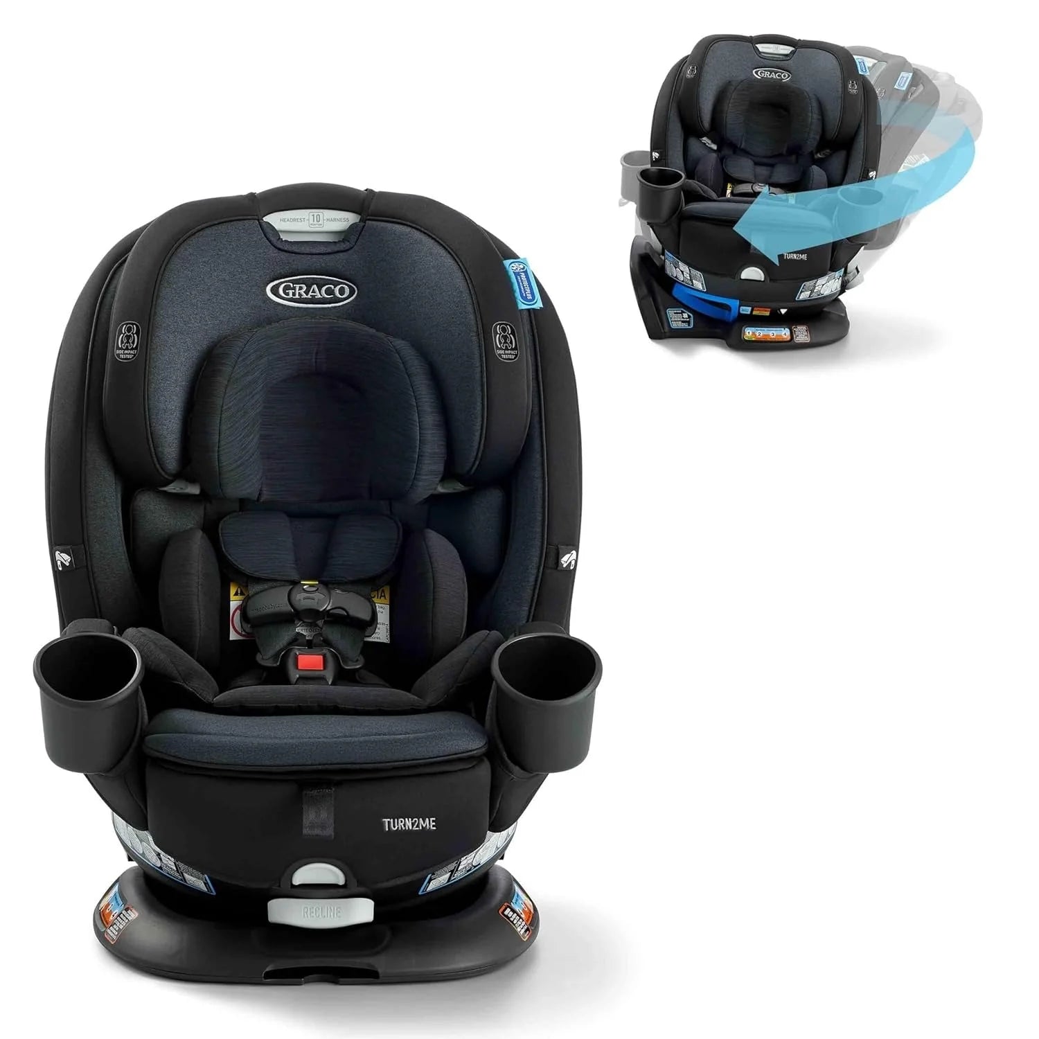 2026 Graco Turn2Me 3-in-1 rotating child car seat, Cambridge