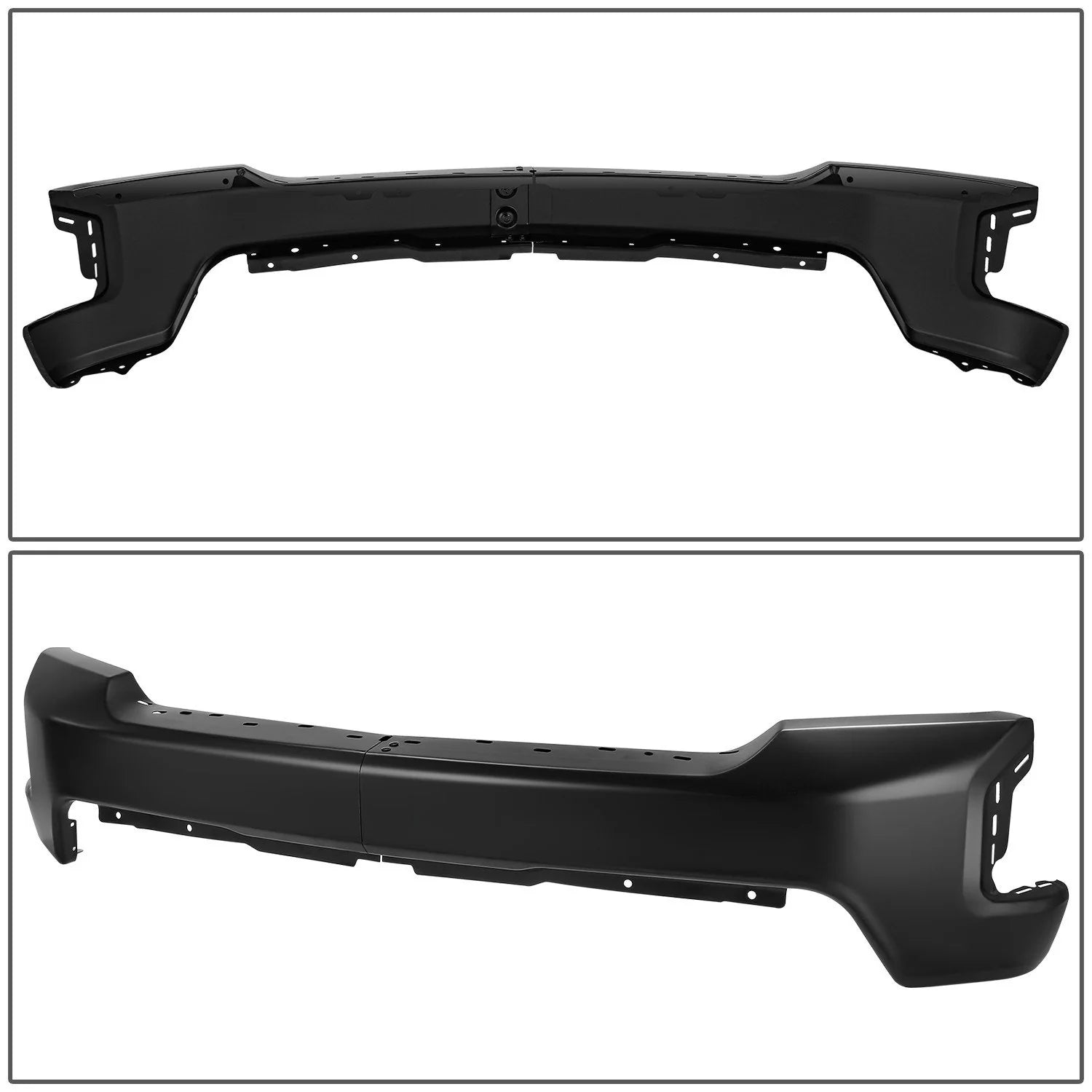 Modular Style Front Bumper w/o Parking Sensor Holes 19-21 Chevy Silverado 1500, 2022 LTD