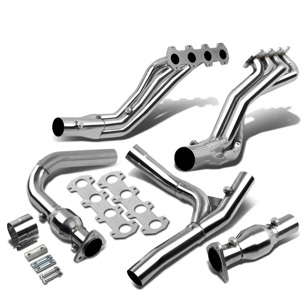 04-08 Ford F150 5.4L V8 2WD RWD 330 4-2-1 Long Tube Exhaust Header - Stainless Steel