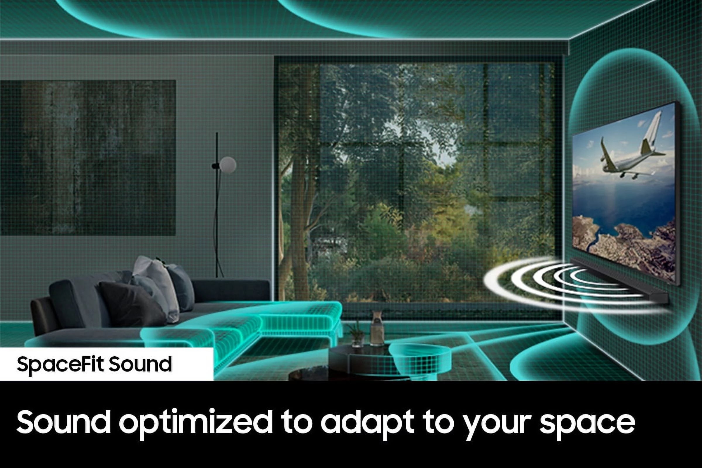 2026 SAMSUNG Dolby Atmos 9.1 Channel Soundbar with Subwoofer & Up-Firing Speakers, Alexa Built-In, Wireless Setup