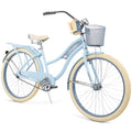 2026 Huffy, nel Lusso Classic Cruiser Bike with Perfect Fit Frame, Women's, Light Blue, 26"