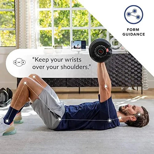 2026 Bowflex SelectTech 552 Adjustable Dumbbells (pair), 2.3–23.8 kg, space-saving home fitness equipment