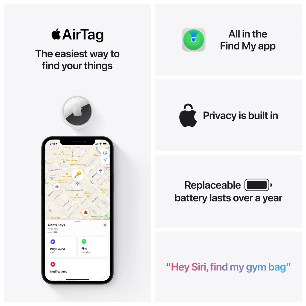 2026 Apple AirTag - 4 Pack