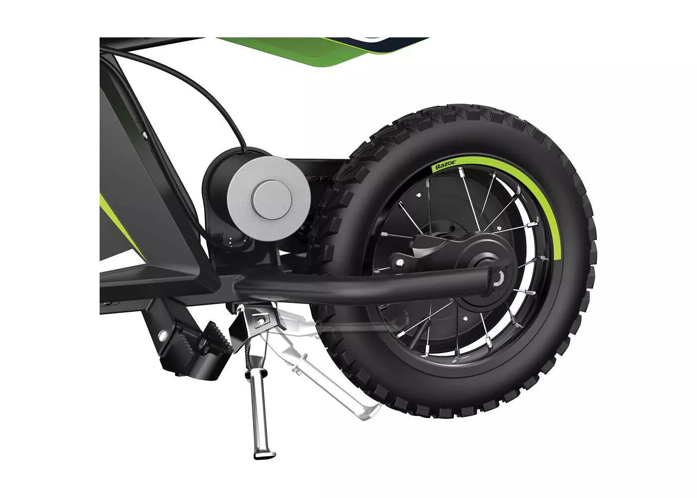 2026 Kid's Razor Dirt Rocket SX125 Electric-Powered Dirt Bike, Ages 7+, Green