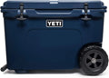2026 YETI Tundra Haul Cooler Box with Wheels, Navy Blue