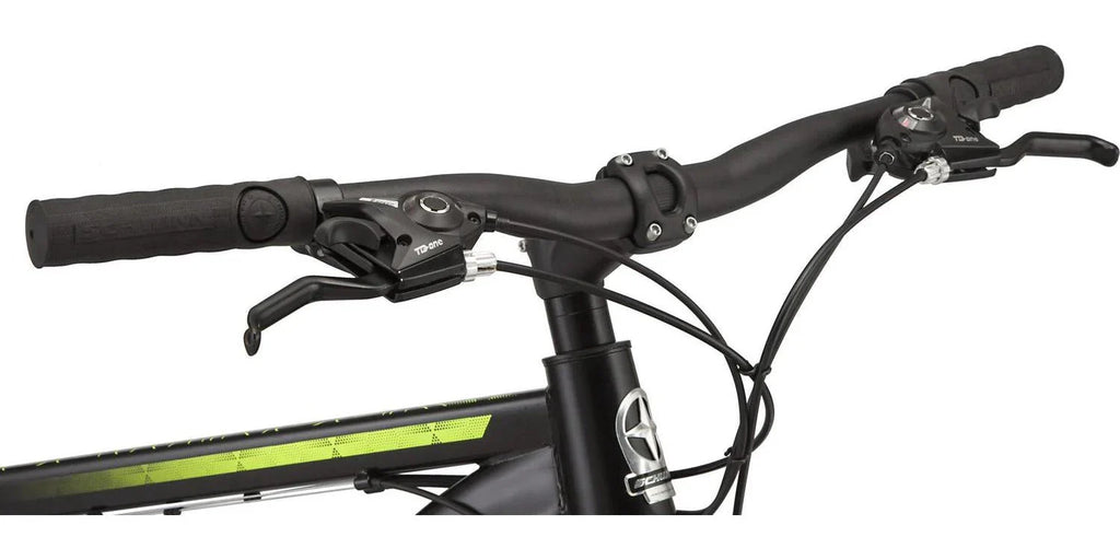 2026 Mountain bike. 26-inch wheels. 21 gears. Men's model. Black.