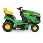 2026 John Deere S100 ride-on lawnmower, 107 cm (42 inch) cutting width – 17.5 hp petrol hydrostatic drive