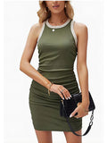 2026 Sleeveless Bodycon Dress