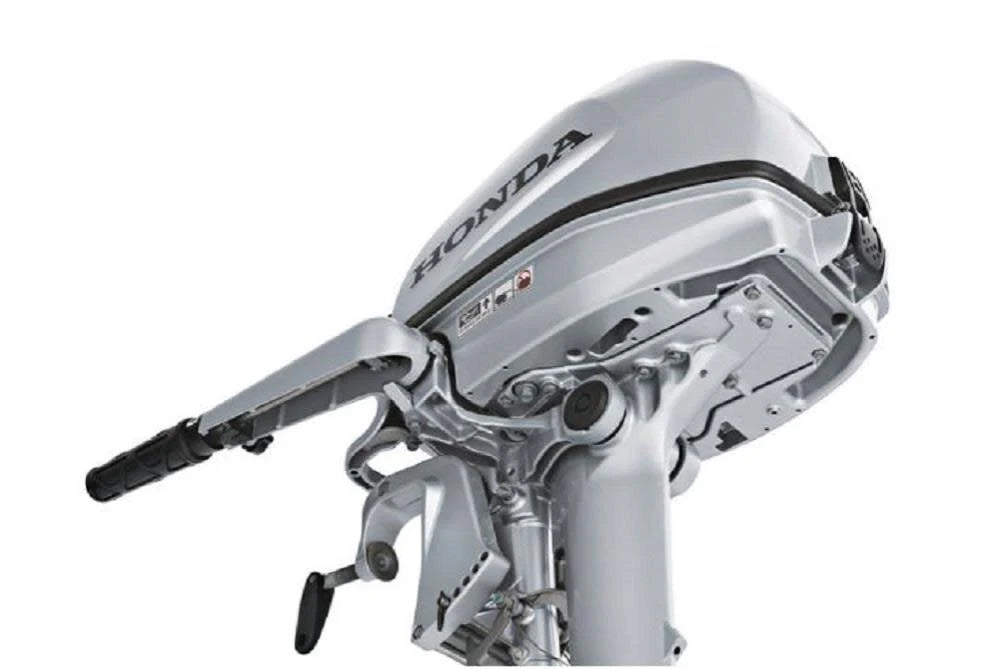 2026 5 HP outboard motor with tiller, 20-inch shaft