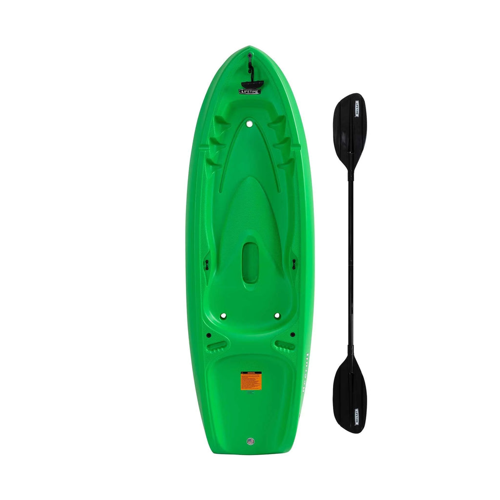 2026 Lifetime Recruit 6.5 ft Youth Sit-on-Top Kayak, Lime Green (90765)