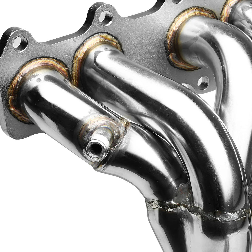 99-05 Volkswagen Jetta Golf GTI 2.8L VR6 6-3-2-1 Long Tube Exhaust Header - Stainless Steel