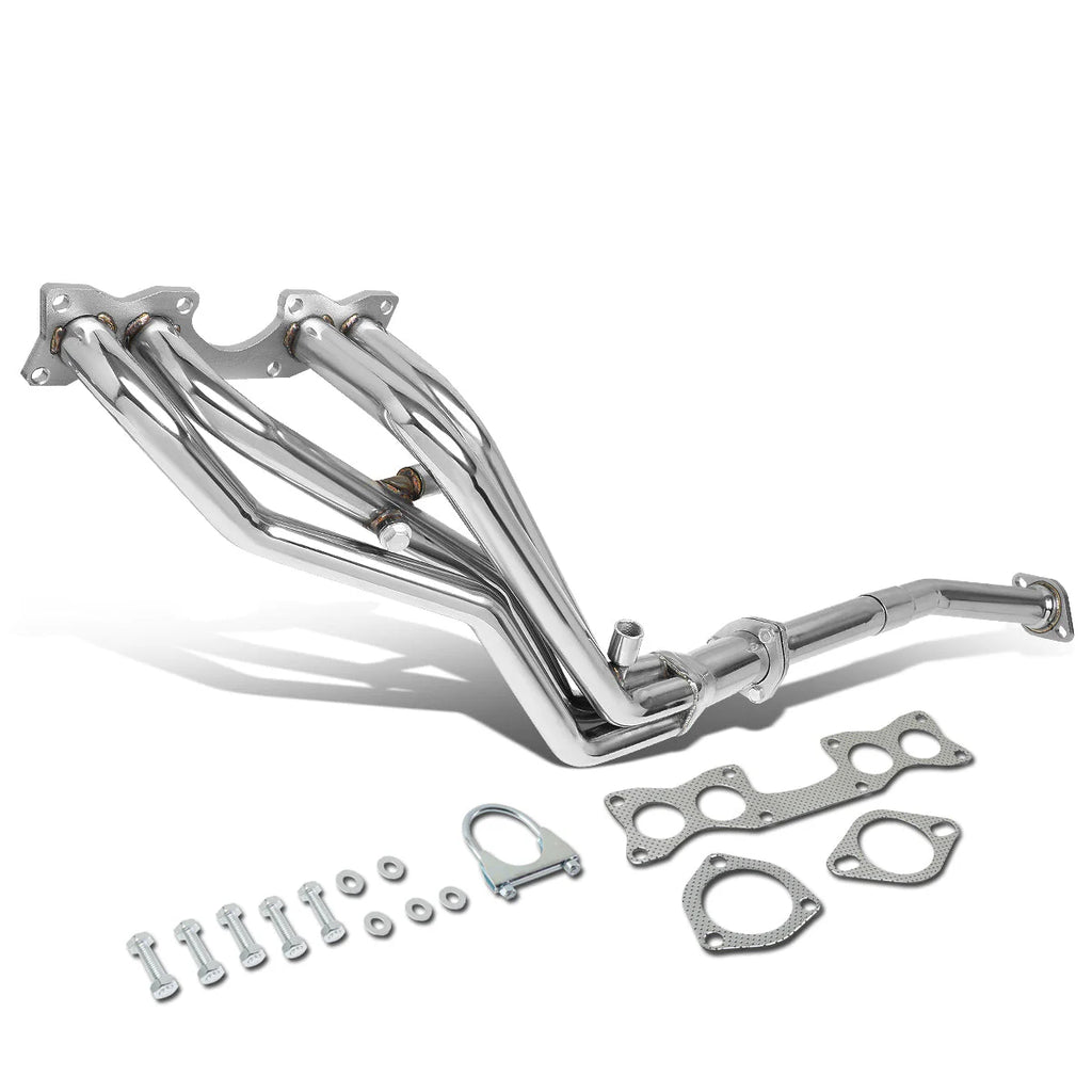 90-94 Nissan D21 2.4L Tri-Y Exhaust Header - Stainless Steel