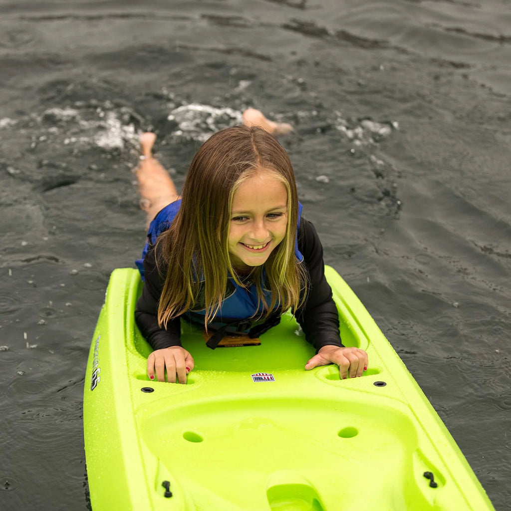 2026 Lifetime Recruit 6.5 ft Youth Sit-on-Top Kayak, Lime Green (90765)