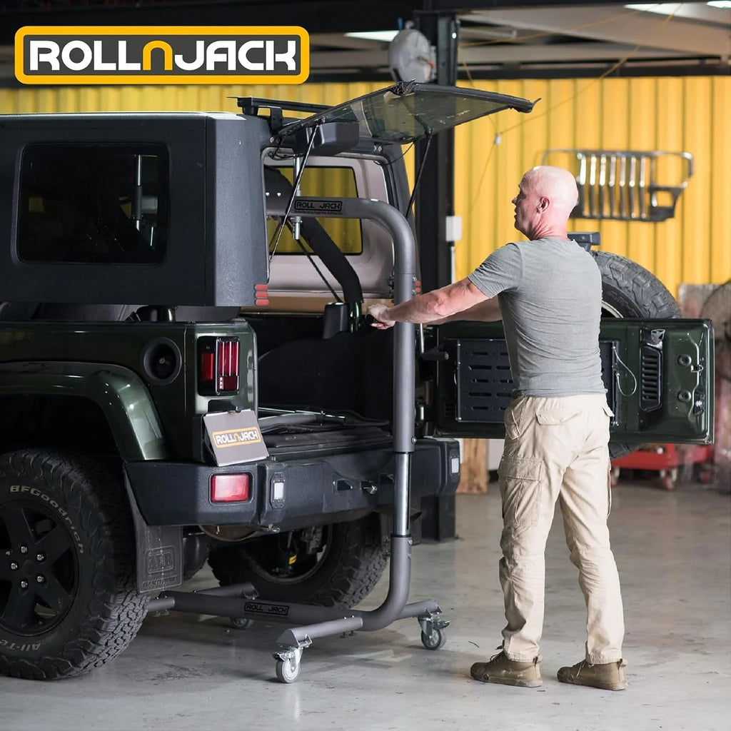 2026 Hardtop removal jack for Jeep Wrangler, one-person system