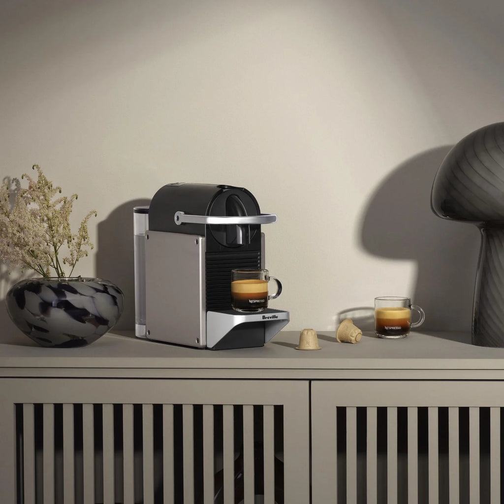 2026 Nespresso Pixie Espresso Machine by Breville, Titan - BEC440TTN