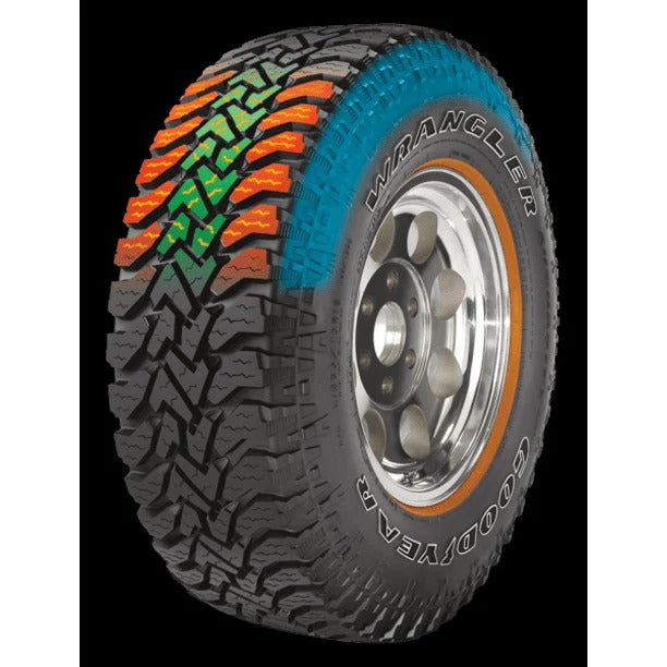 2026 Goodyear Wrangler Authority A/T LT265/70R17 121Q All-Terrain Tires
