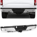 Rear Step Bumper w/Sensor Holes, Towing Pkg  15-20 Ford F-150