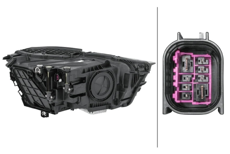 Headlight Assembly 19-22 Audi Q3