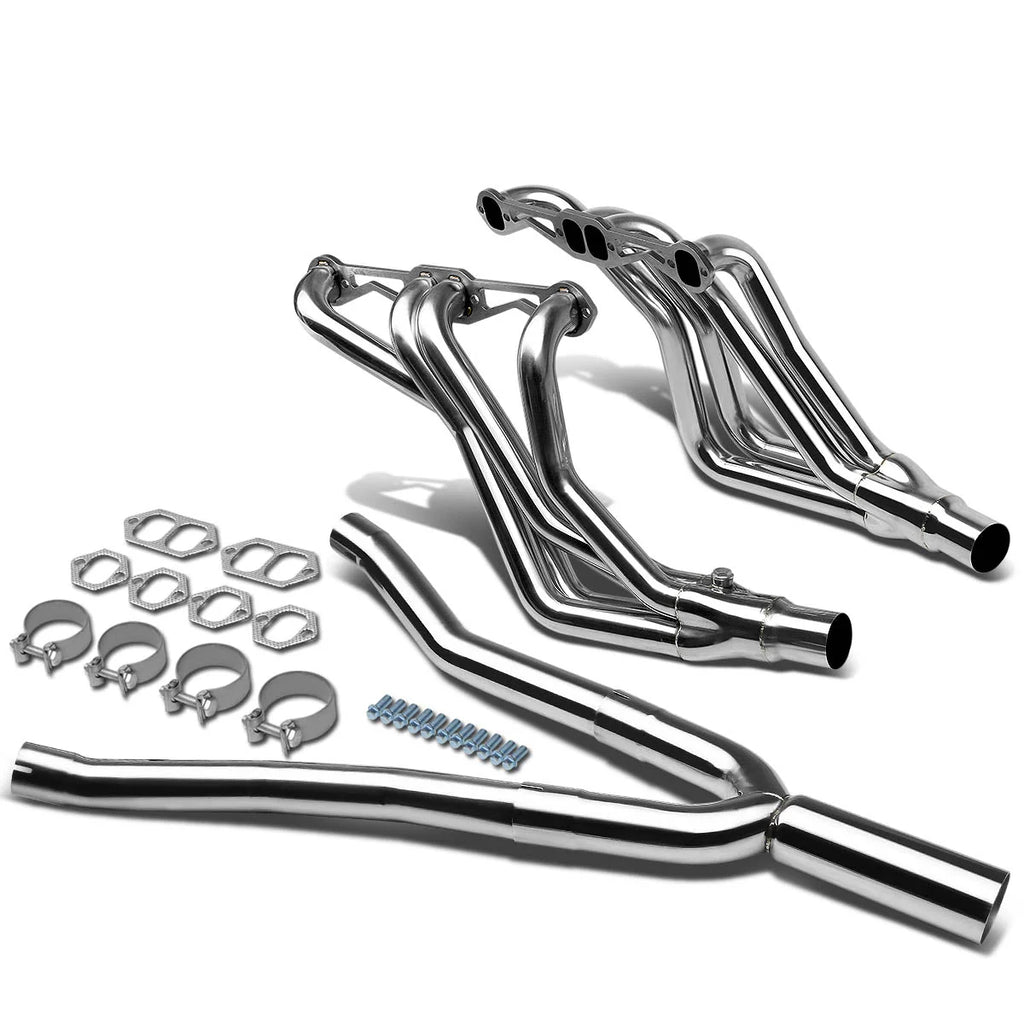 82-92 Chevy Camaro Pontiac Firebird SBC 5.0 5.7 V8 Long Tube Exhaust Header - Stainless Steel