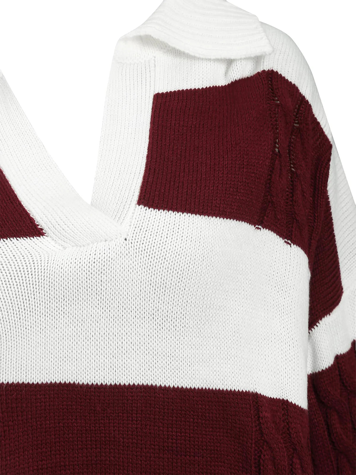 2026 Striped Long-Sleeve Jumper