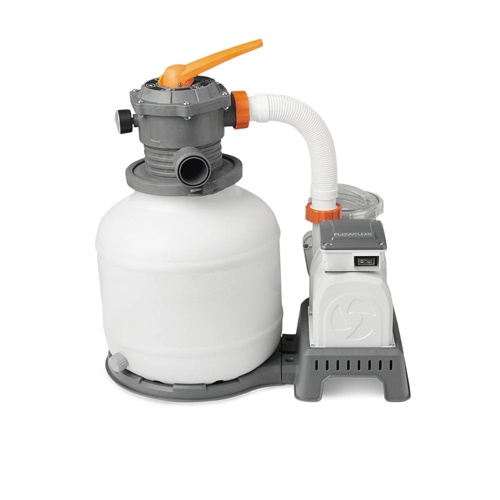2026 BestWay Flowclear 2000 Gallon Large Above Ground Pool Sand Filter Pump(Open Box)💝 Last Day For Clearance