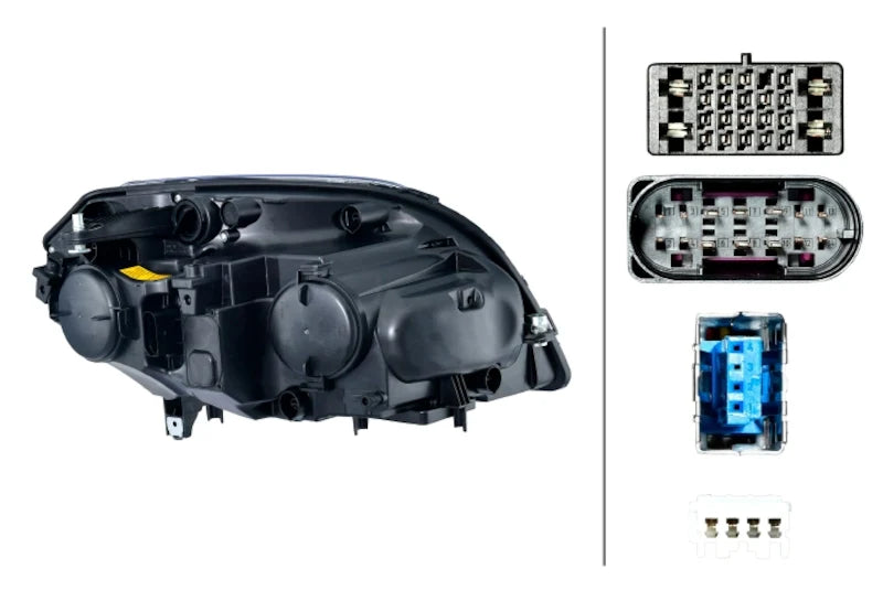 Headlight Assembly 09-11 Mercedes-Benz GLK280