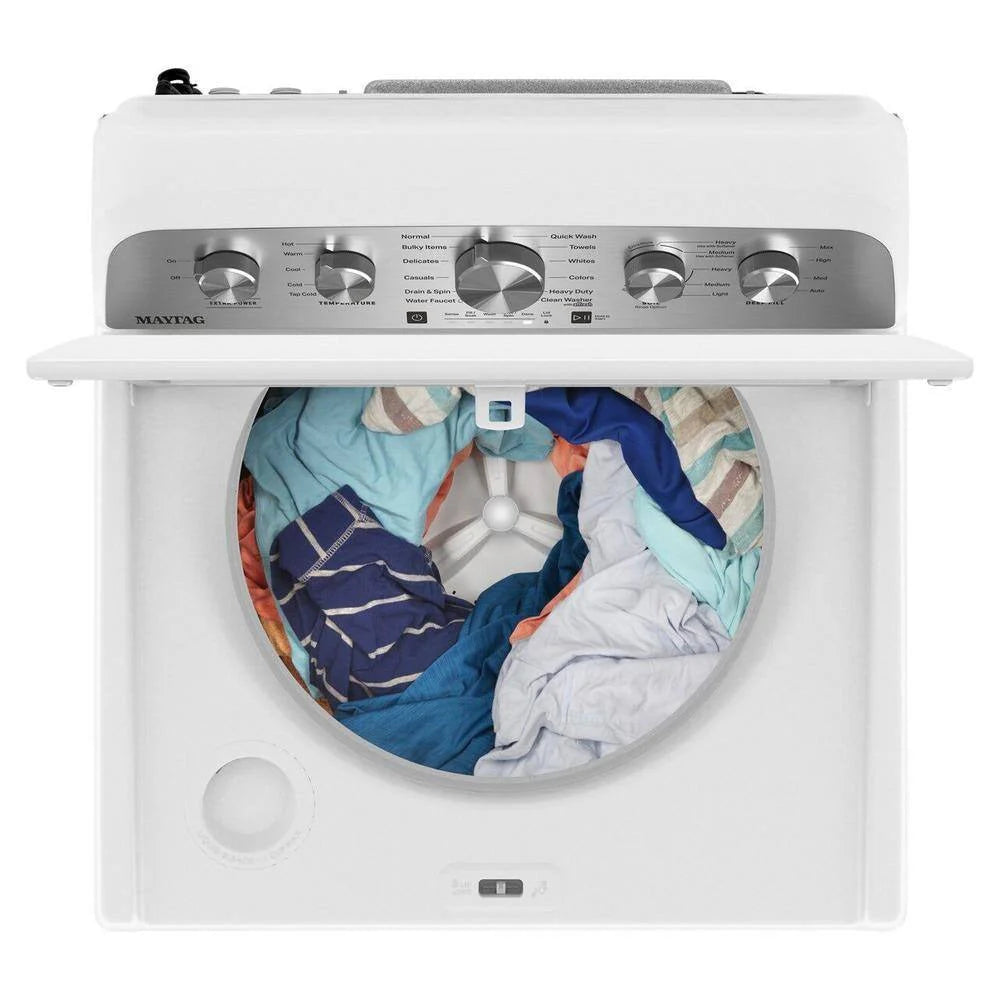 2026 Maytag Top-Loading Washing Machine with 4.8 Cubic Foot Capacity and Extra Power Boost, White – MVW5430MW