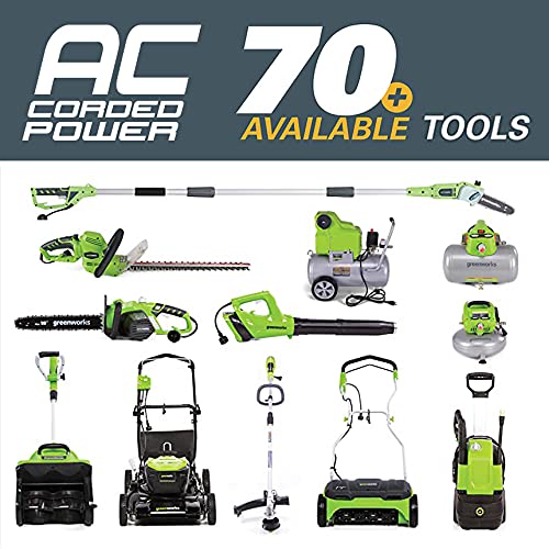 2026 Greenworks 10 Amp 14” Corded Electric Dethatcher (Stainless Steel Tines)