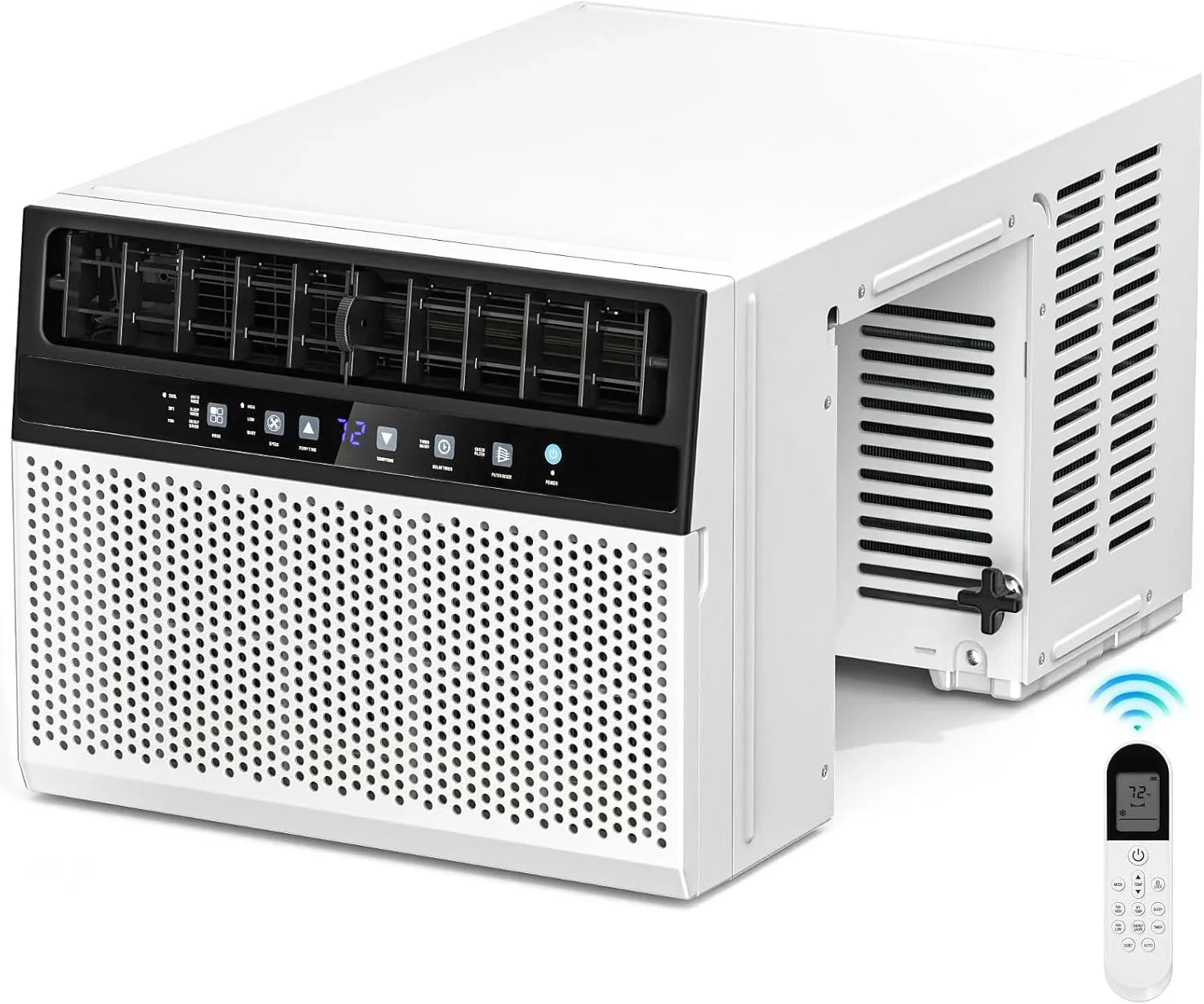 2026 Antarctic Star 12,000 BTU U-shaped window air conditioner, cools rooms up to 550 square feet with 6 modes, 24-hour timer, ultra-quiet window air conditioner